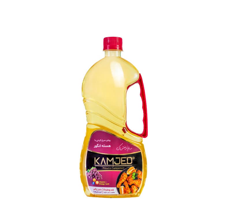 روغن سرخ حاوی هسته انگور 675cc